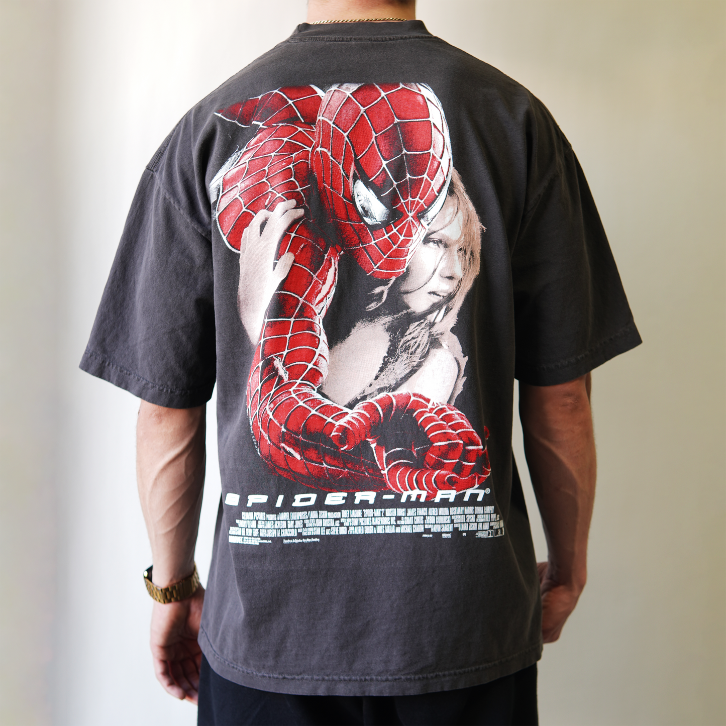 SPIDER-MAN PUFF FRONT/JUMBO BACK