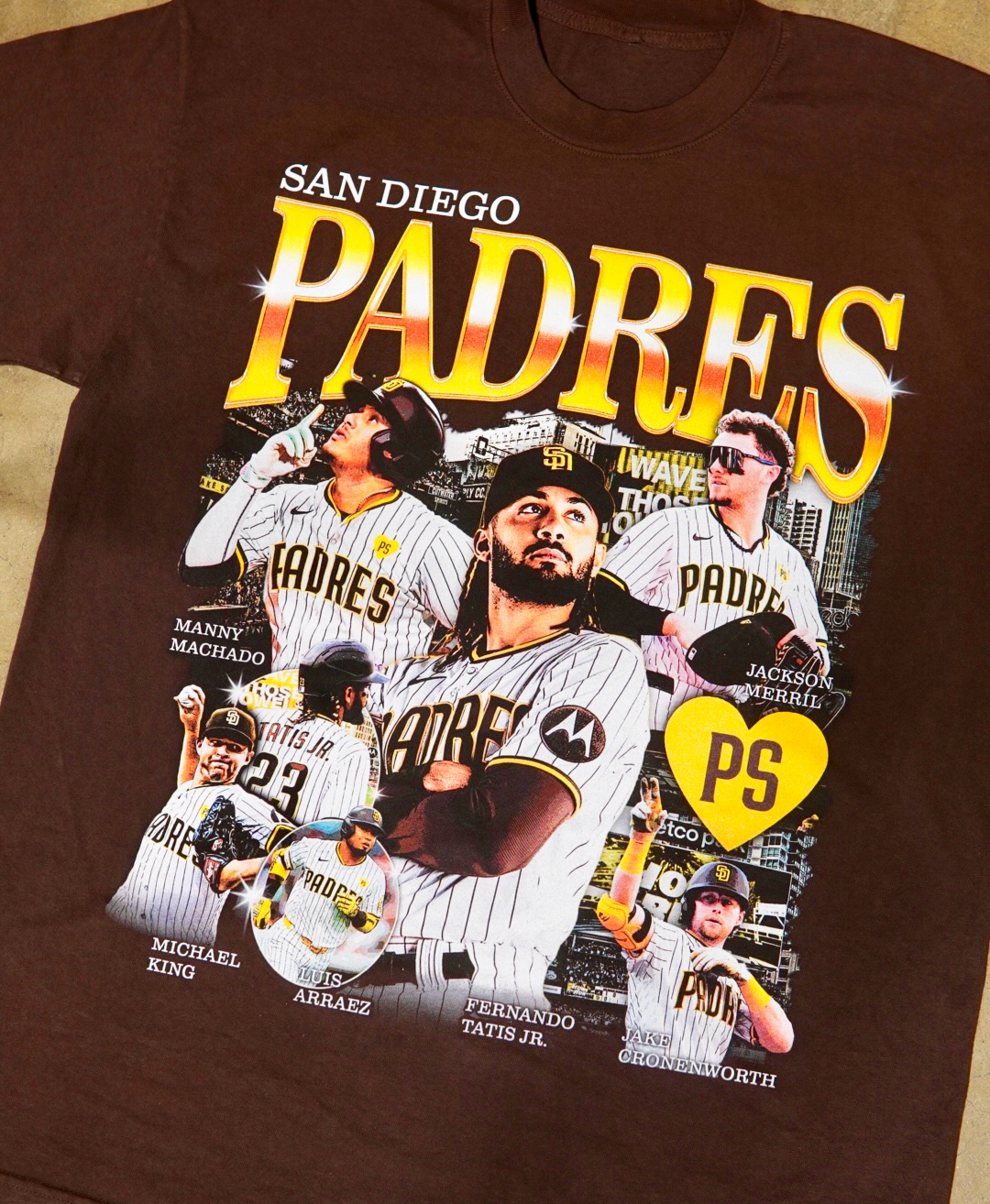 SD PADRES MERCH - CHOCOLATE BROWN