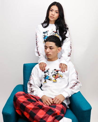 Mickey and Minnie Christmas Long Sleeve