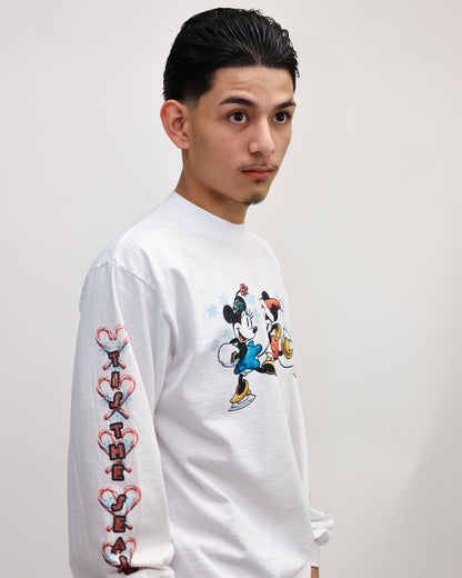 Mickey and Minnie Christmas Long Sleeve